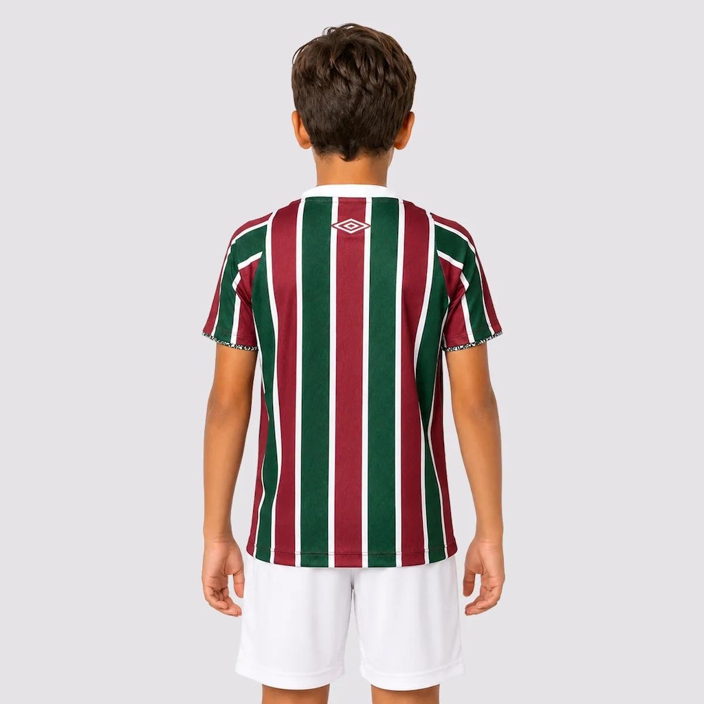 Imagem 4 do produto Camisa do Fluminense I 2024 Tricolor Umbro Infantil