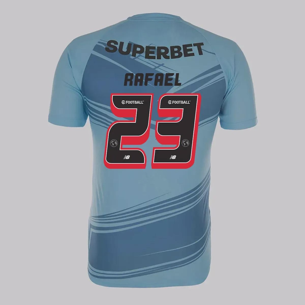 Camisa São Paulo Goleiro II 2025 23 Rafael New Balance Masculina