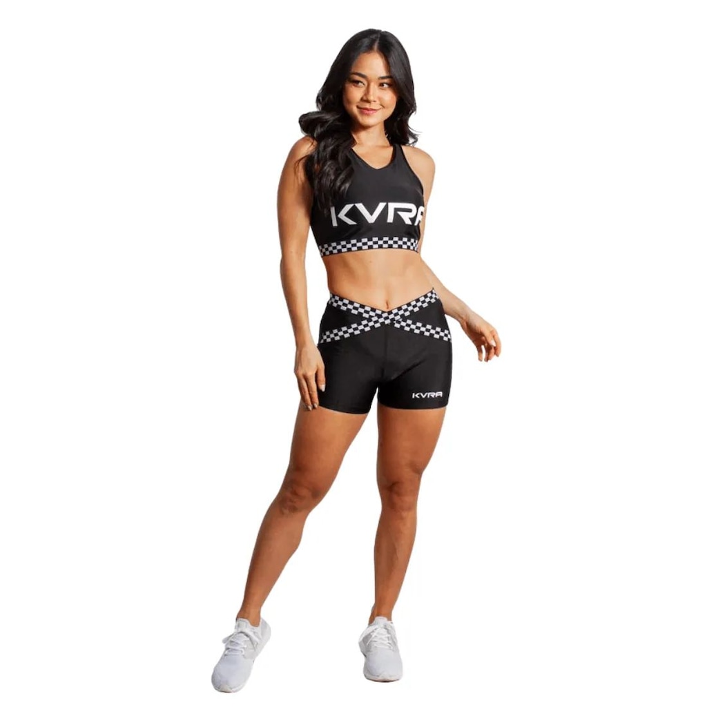 Imagem 4 do produto Shorts KVRA Chess Basic Feminino
