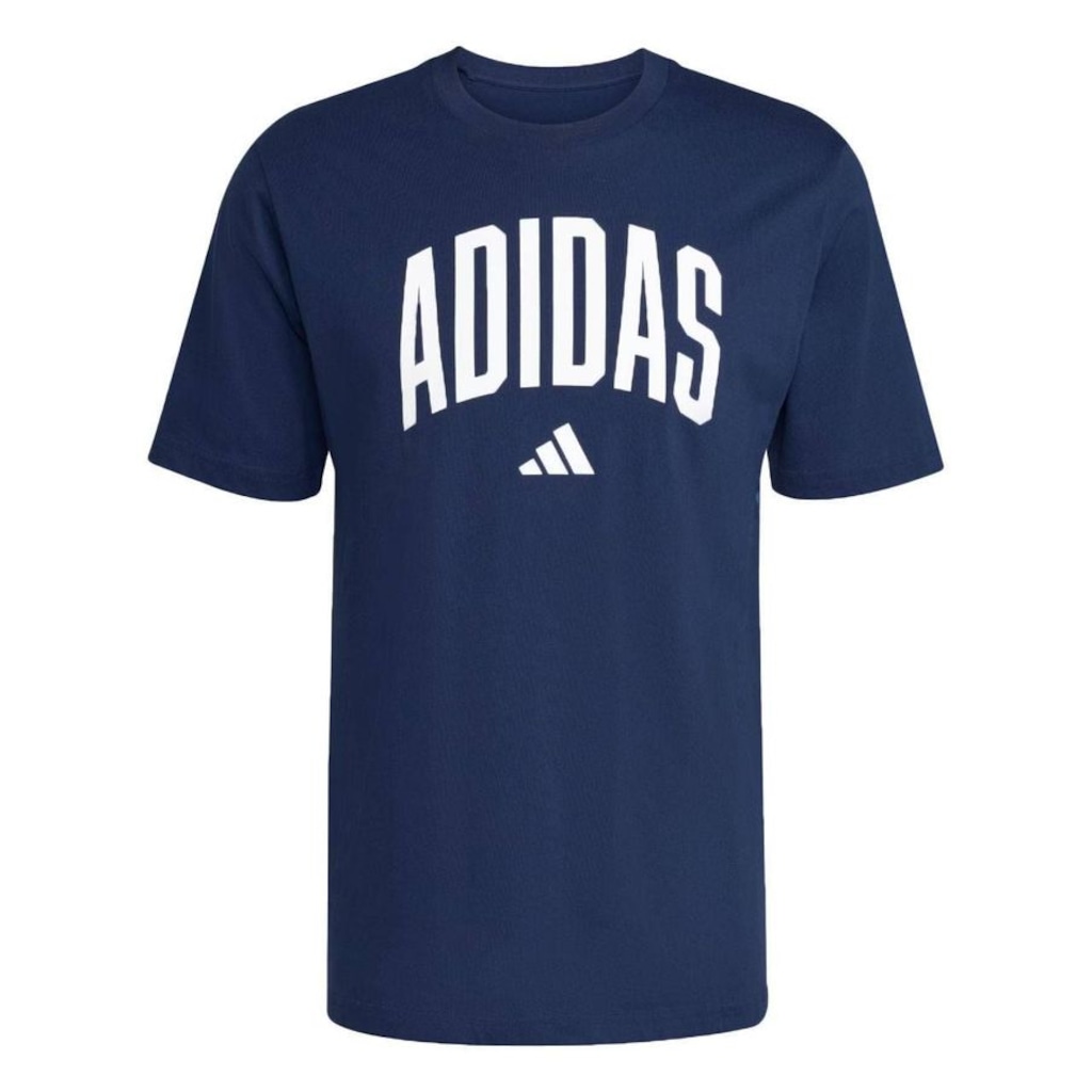 Camiseta Masculina adidas Gráfica Collegiate