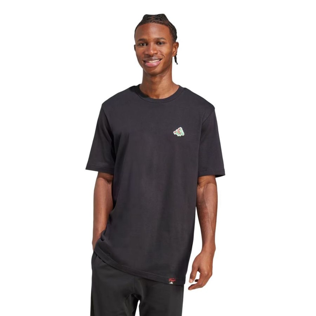 Imagem 2 do produto Camiseta Masculina adidas Mini Pizza Graphic