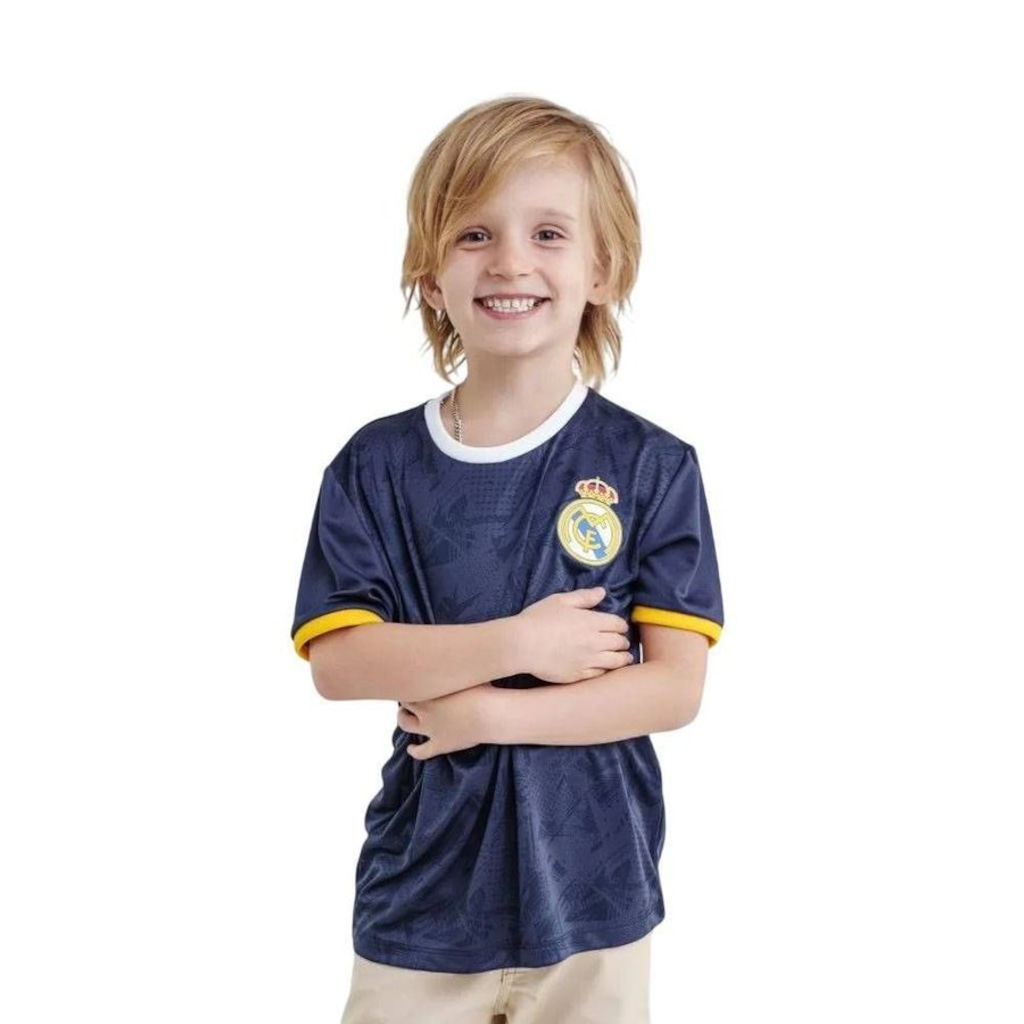 Imagem 2 do produto Camiseta Infantil Braziline Real Madrid King