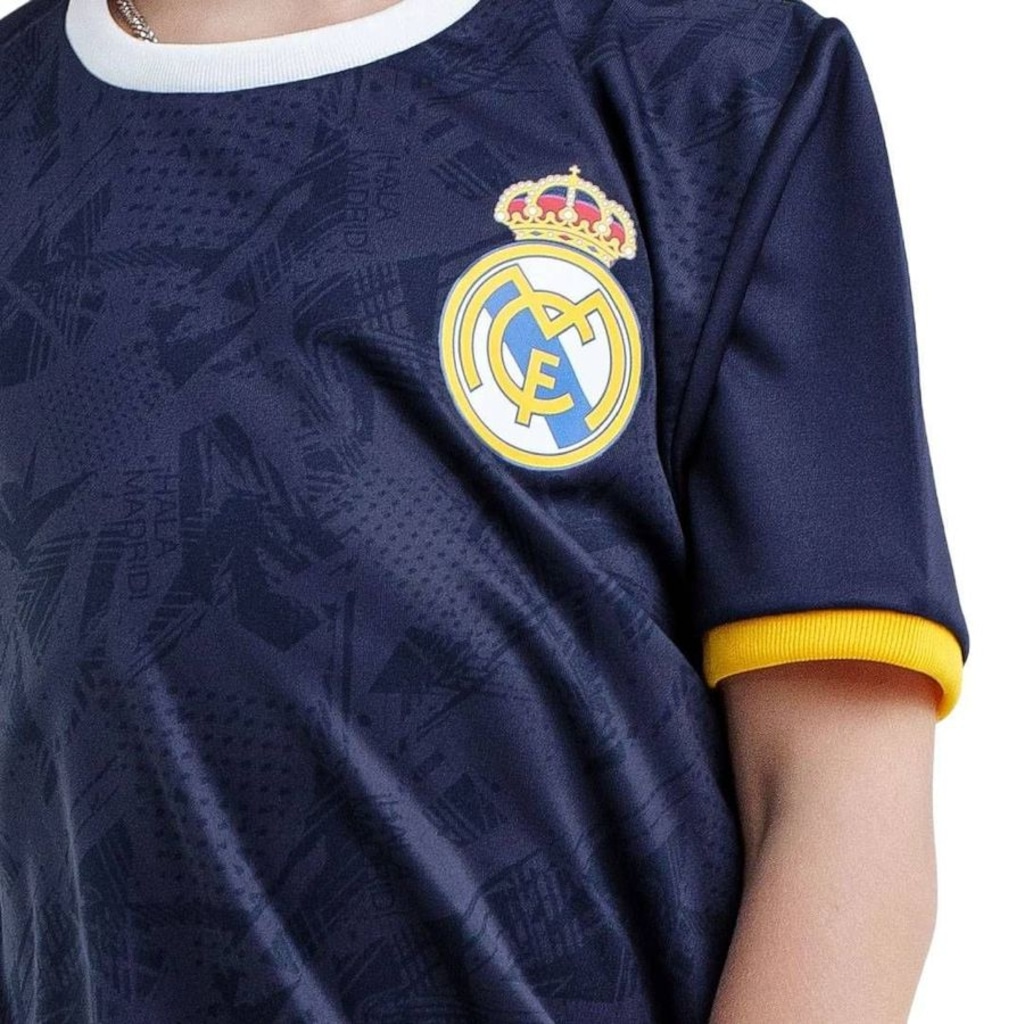 Imagem 3 do produto Camiseta Infantil Braziline Real Madrid King