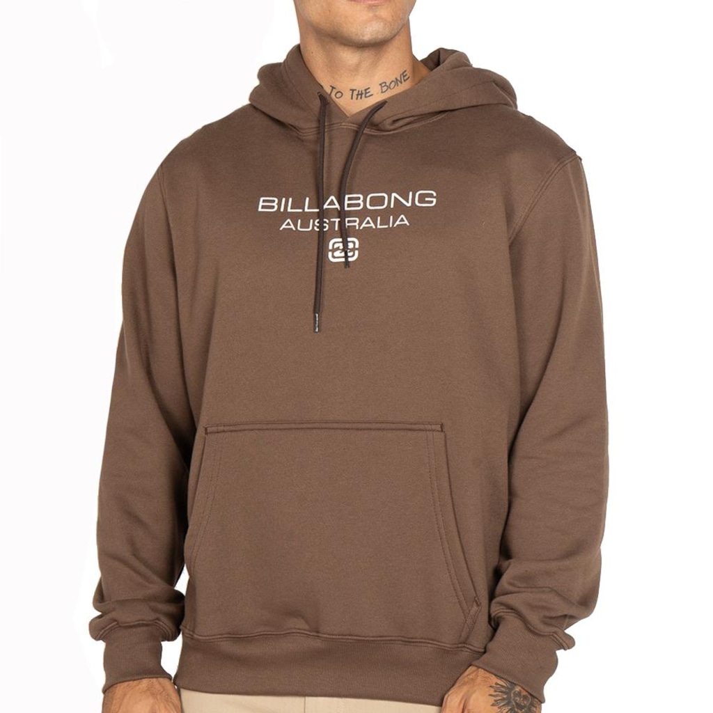 Blusão de Moletom Masculino Canguru Billabong Throwback 280GRM WT25