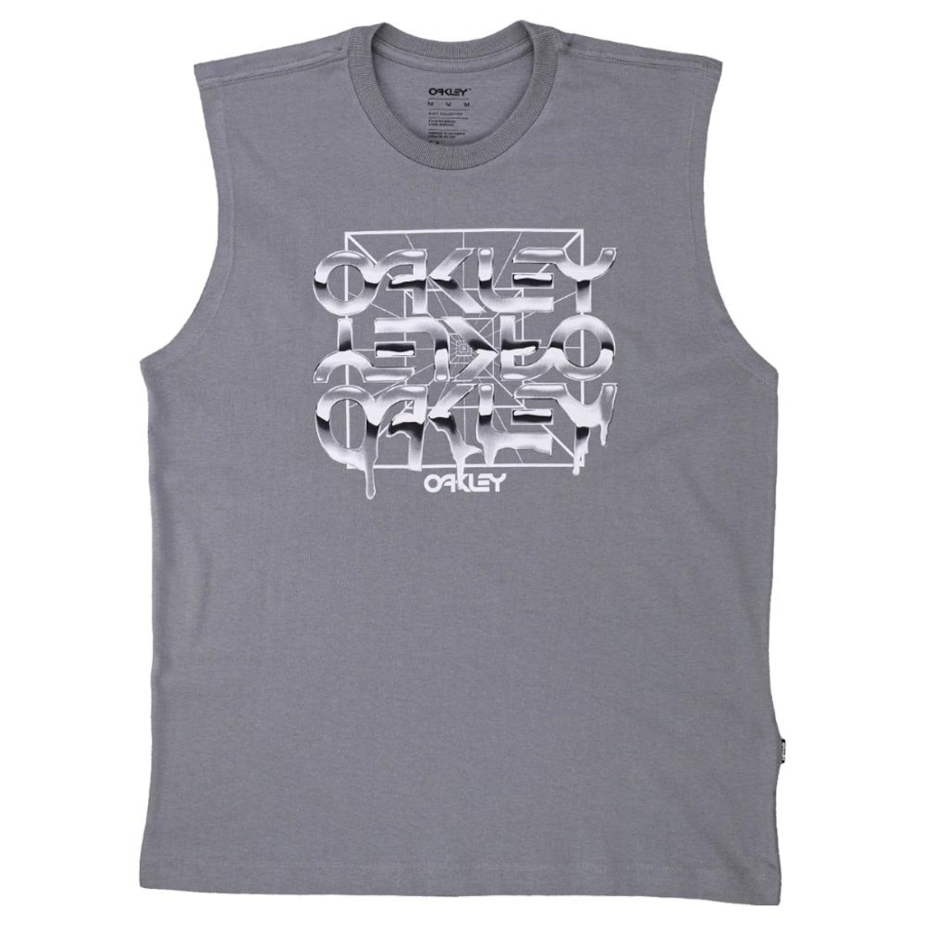Camiseta Regata Oakley B1B Melted Metal Tank Masculina