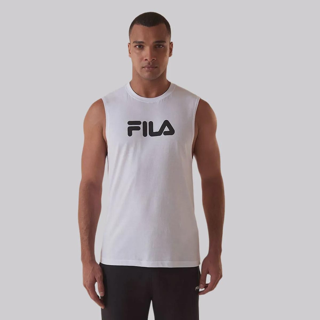 Camiseta Regata Fila Letter Masculina