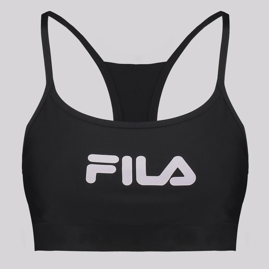 Top Fila Train Elastic V Feminino