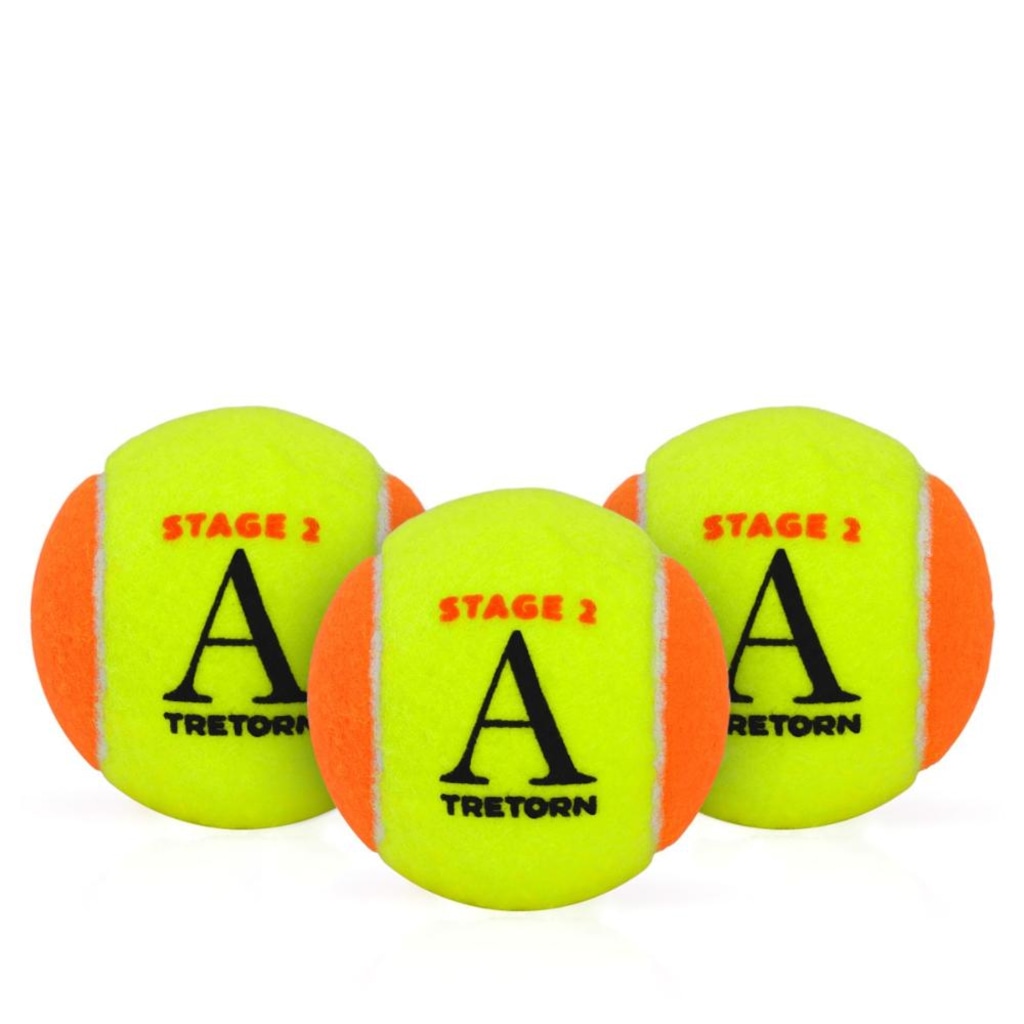 Bola de Beach Tennis Tretorn Academy Stage 2 Pack Com 03