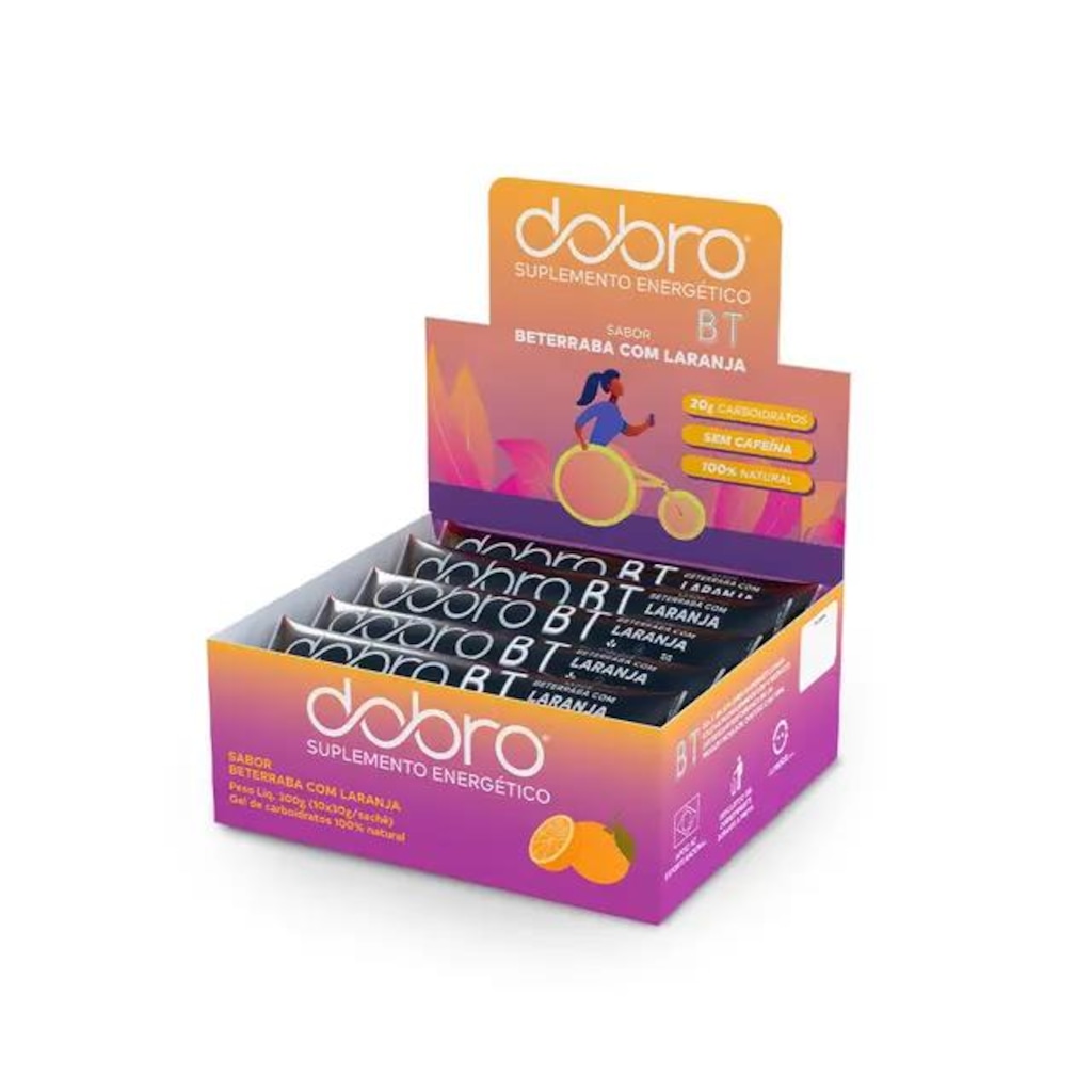 BT Gel Sabor Laranja - 10un x 30g