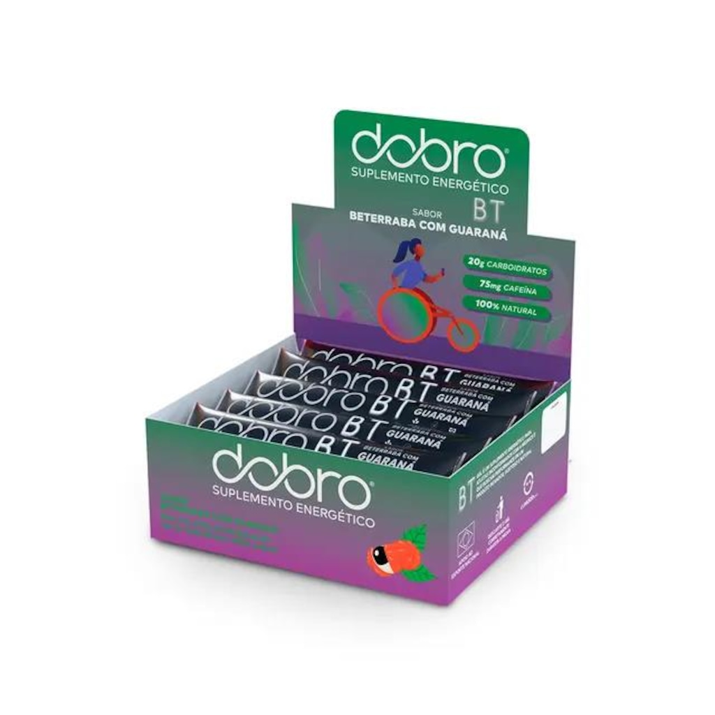 BT Gel Sabor Guarana com Cafeina - 10un x 30g