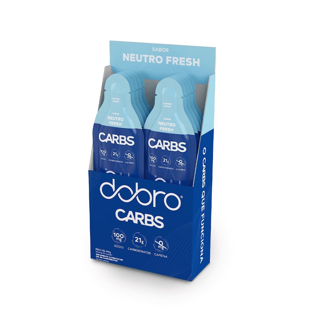 Carbs Gel sabor Neutro Fresh - 10un x 30g