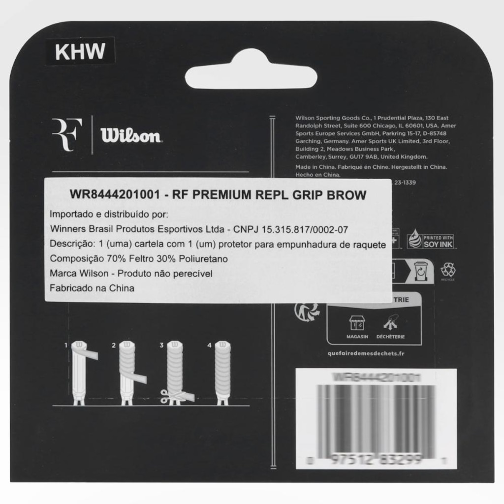 Imagem 3 do produto Cushion Grip Wilson RF Premium Replacement