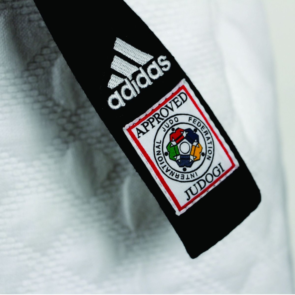 Imagem 4 do produto Faixa de Judô adidas Elite Preta Logo Antigo Selo IJF