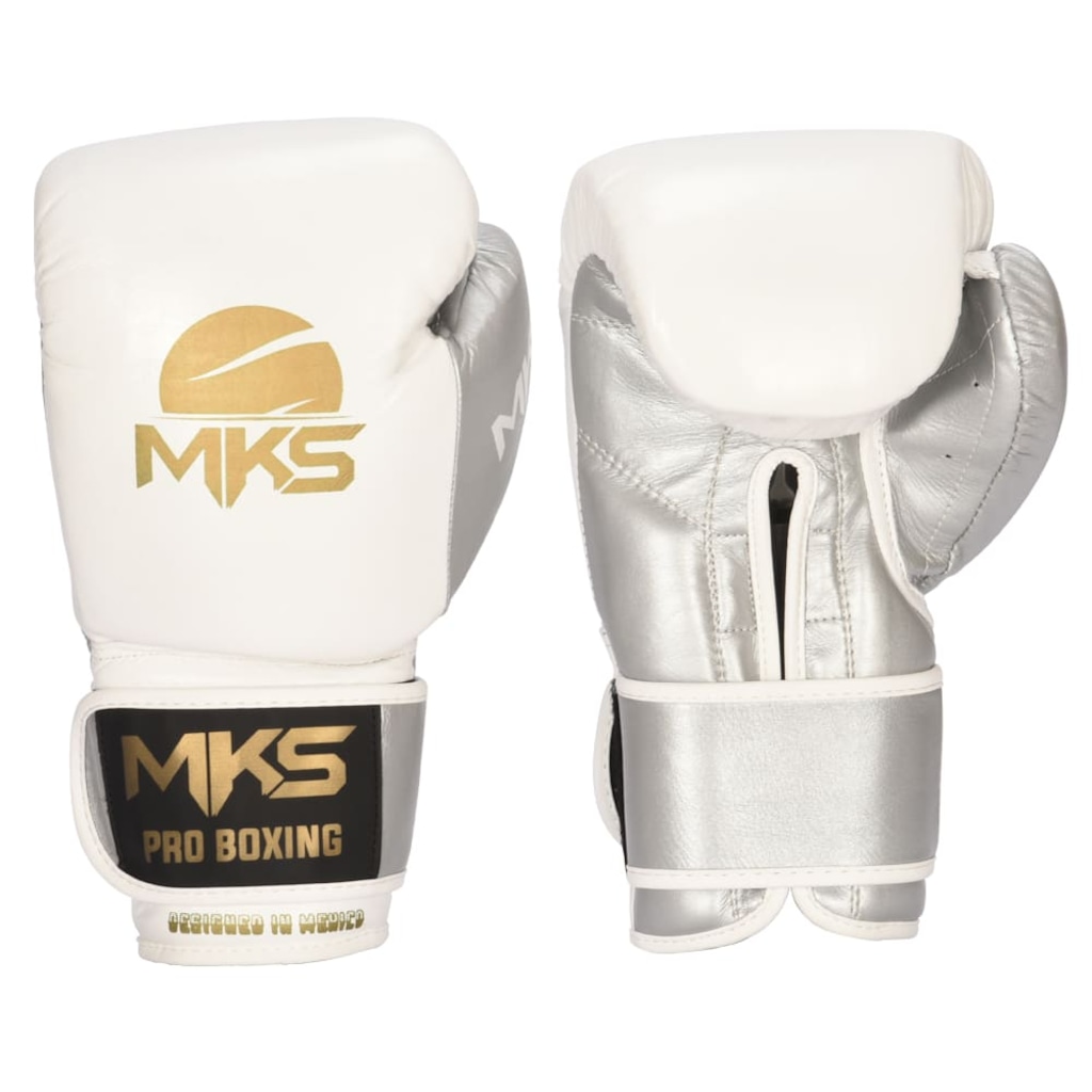 Luva de Boxe MKS Pro Boxing Designed in Mexico com fechamento em Velcro