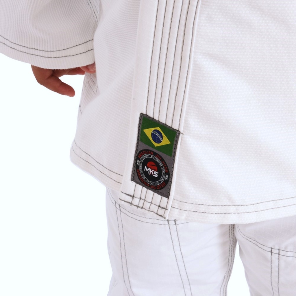 Imagem 4 do produto Kimono Infantil Trançado Hero MKS Jiu-Jitsu
