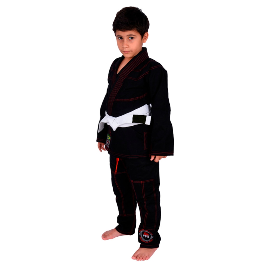 Imagem 2 do produto Kimono Infantil Trançado Hero MKS Jiu-Jitsu