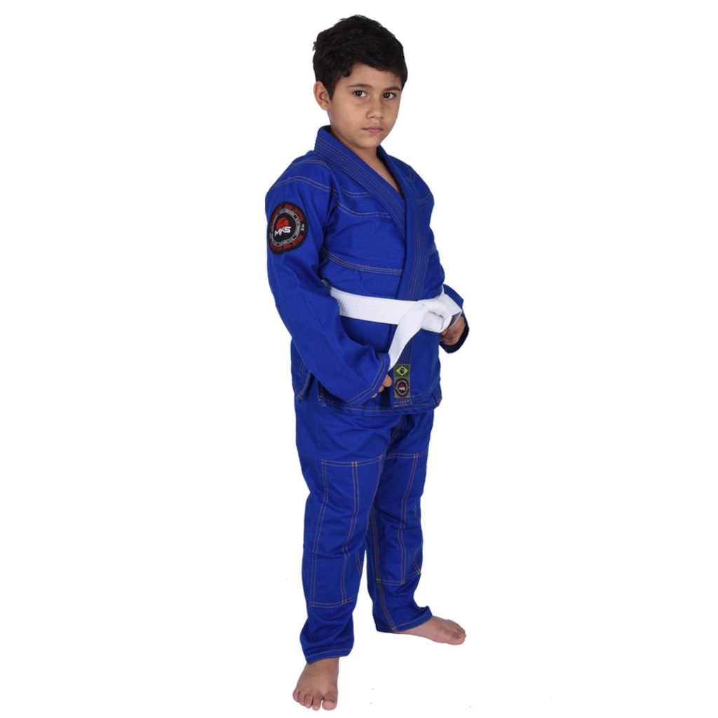 Imagem 2 do produto Kimono Infantil Trançado Hero MKS Jiu-Jitsu
