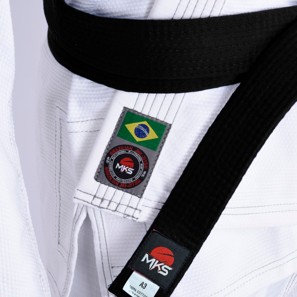 Imagem 3 do produto Kimono Adulto MKS Jiu-Jitsu BJJ450