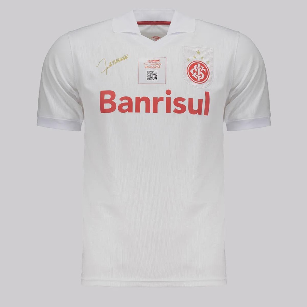 Imagem 2 do produto Camisa do Internacional Retrô 2006 Fernandão FutFanatics - 2 unidades - Masculina