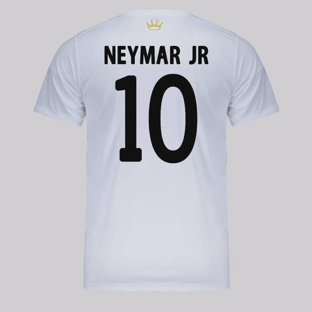 Camisa do Santos Logo 10 Neymar FutFanatics Masculina
