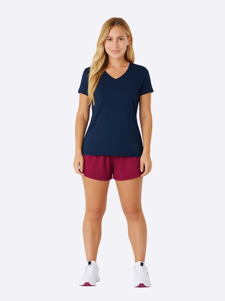 Imagem 2 do produto Camiseta Slim Feminina Enfim Malwee