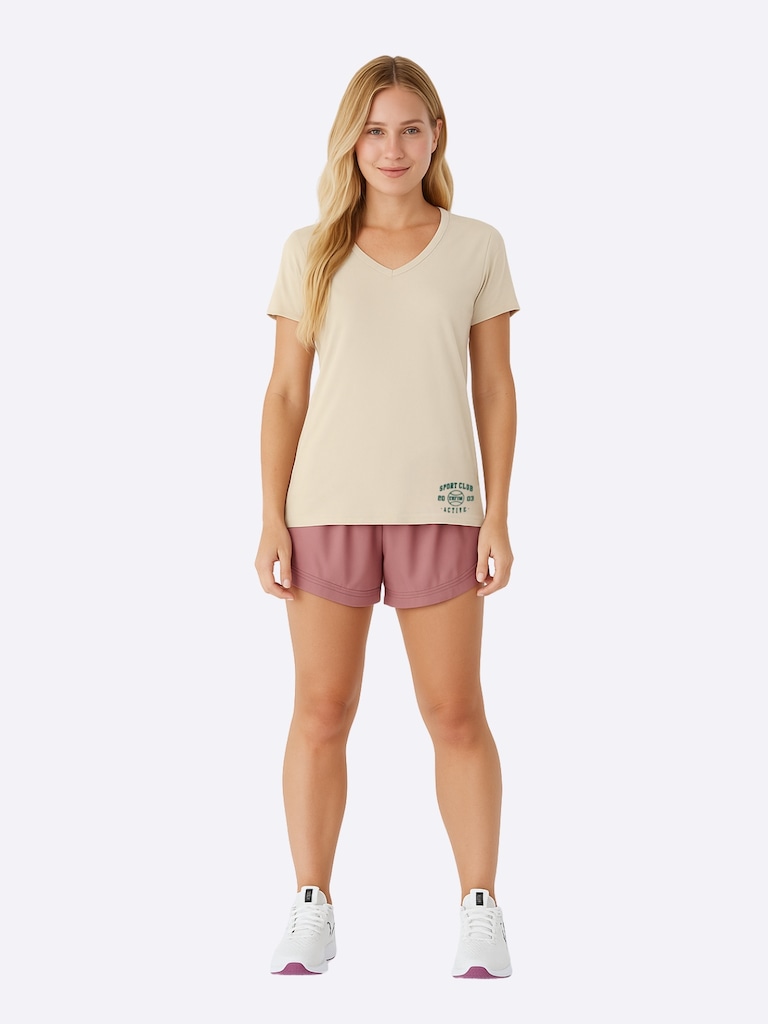 Imagem 2 do produto Camiseta Slim Feminina Enfim Malwee