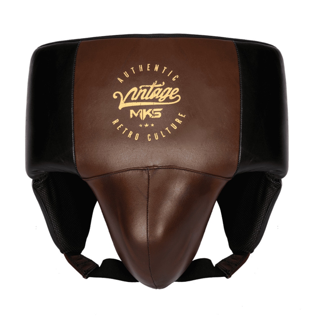 Cinturão Profissional Coquilha MKS Vintage com Protetor Genital