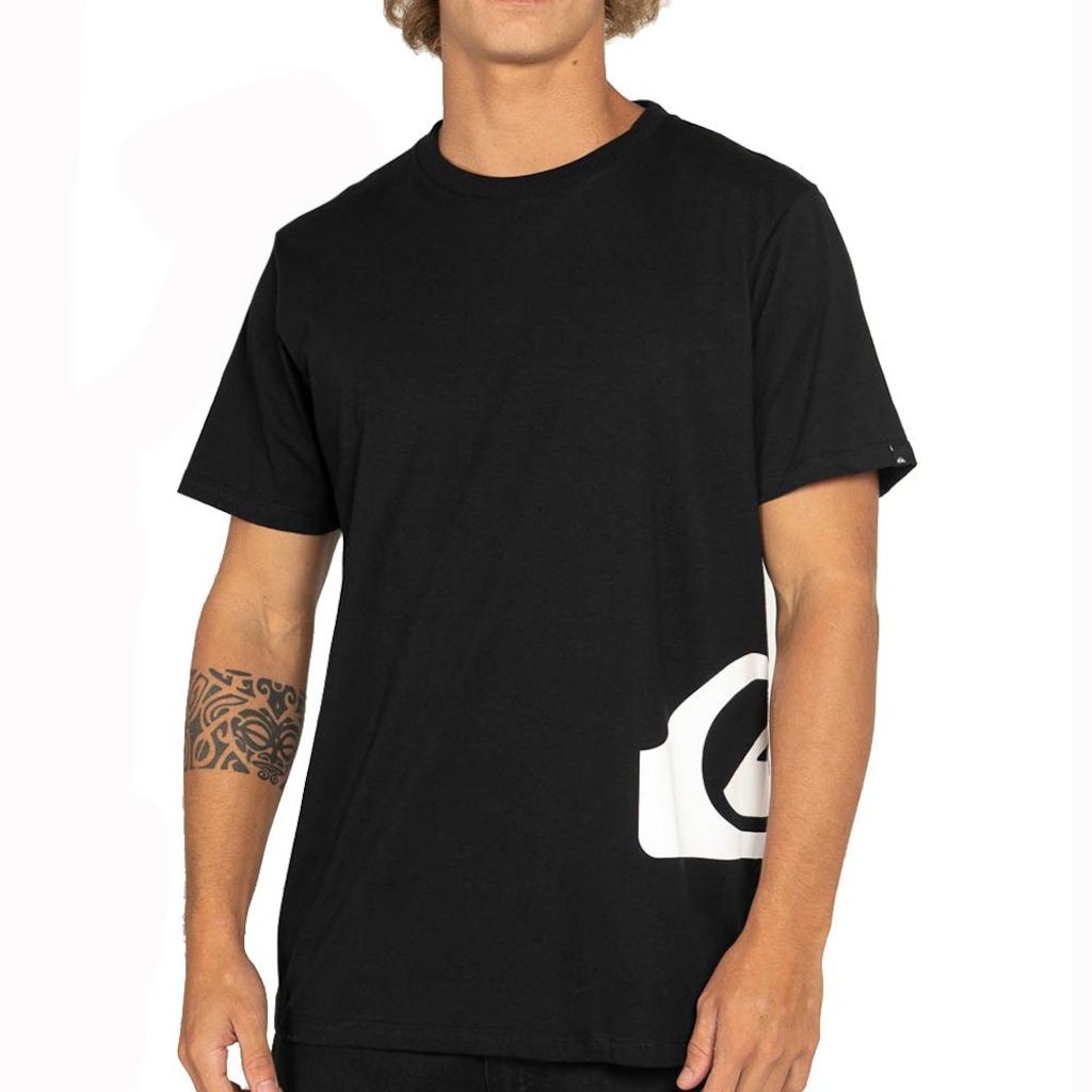 Camiseta Masculina Quiksilver Side Logo WT25
