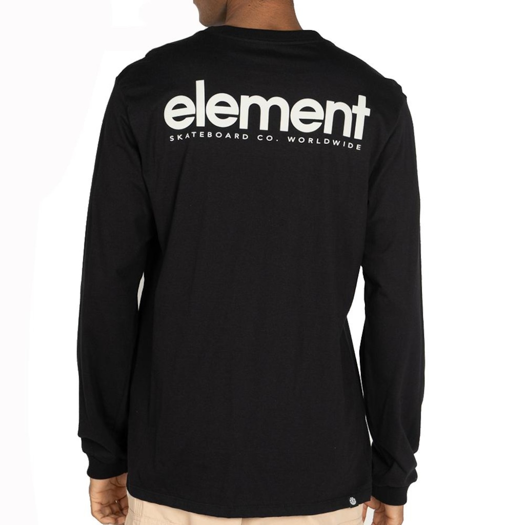 Imagem 2 do produto Camiseta Masculina Element Manga Longa Simple Logo WT25