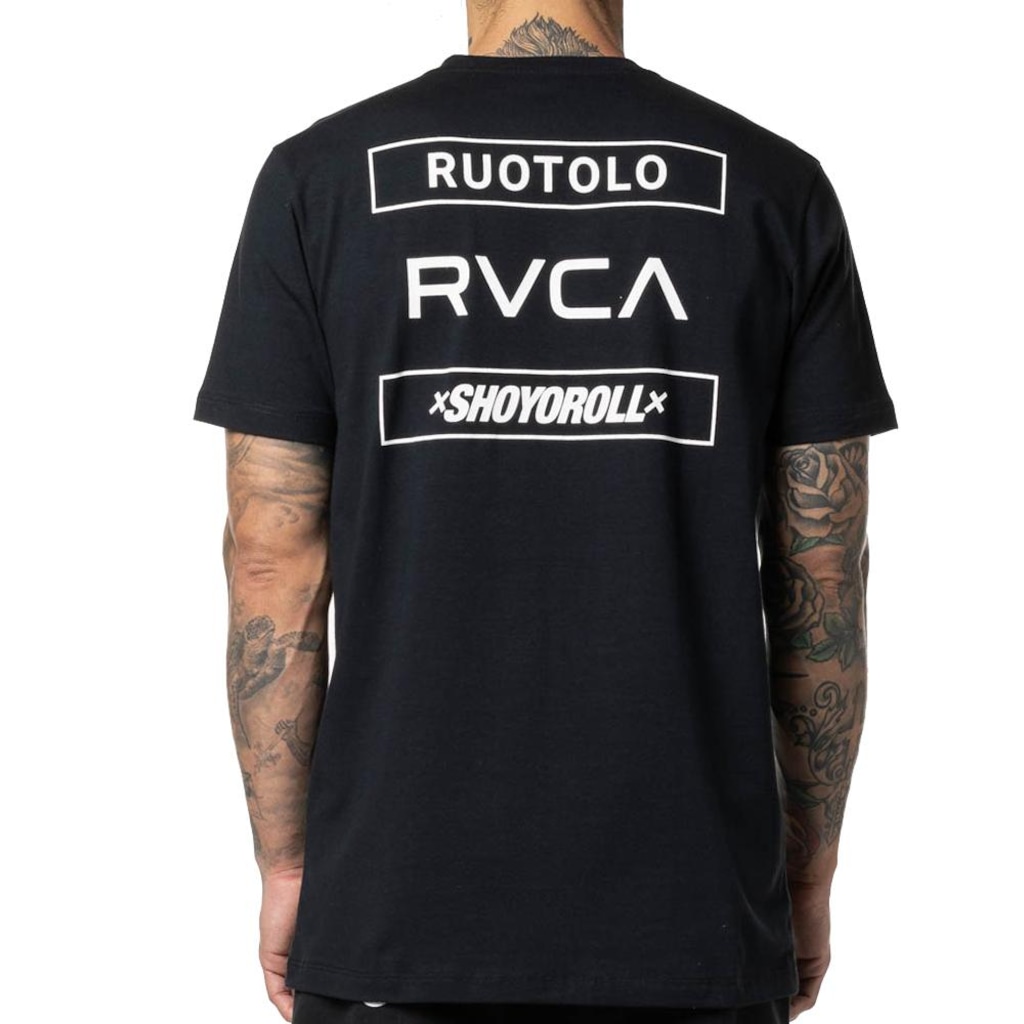 Imagem 2 do produto Camiseta Masculina RVCA Ruotolo Stack WT24