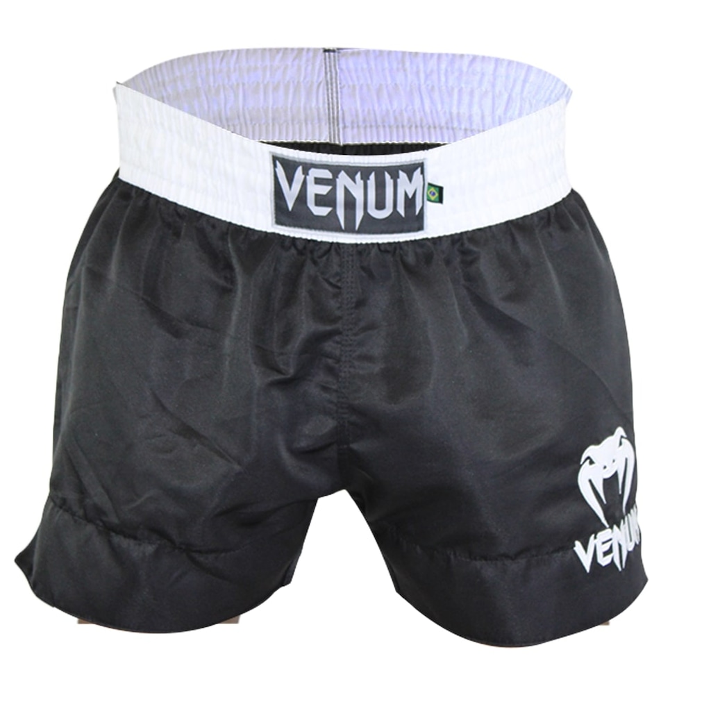 Short Muay Thai Venum Classic Preto