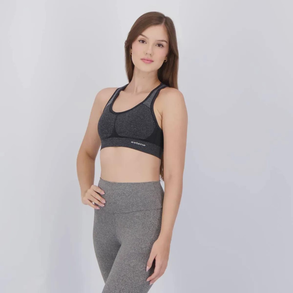 Imagem 3 do produto Conjunto Feminino Top e Calça Legging Selene sem Costura