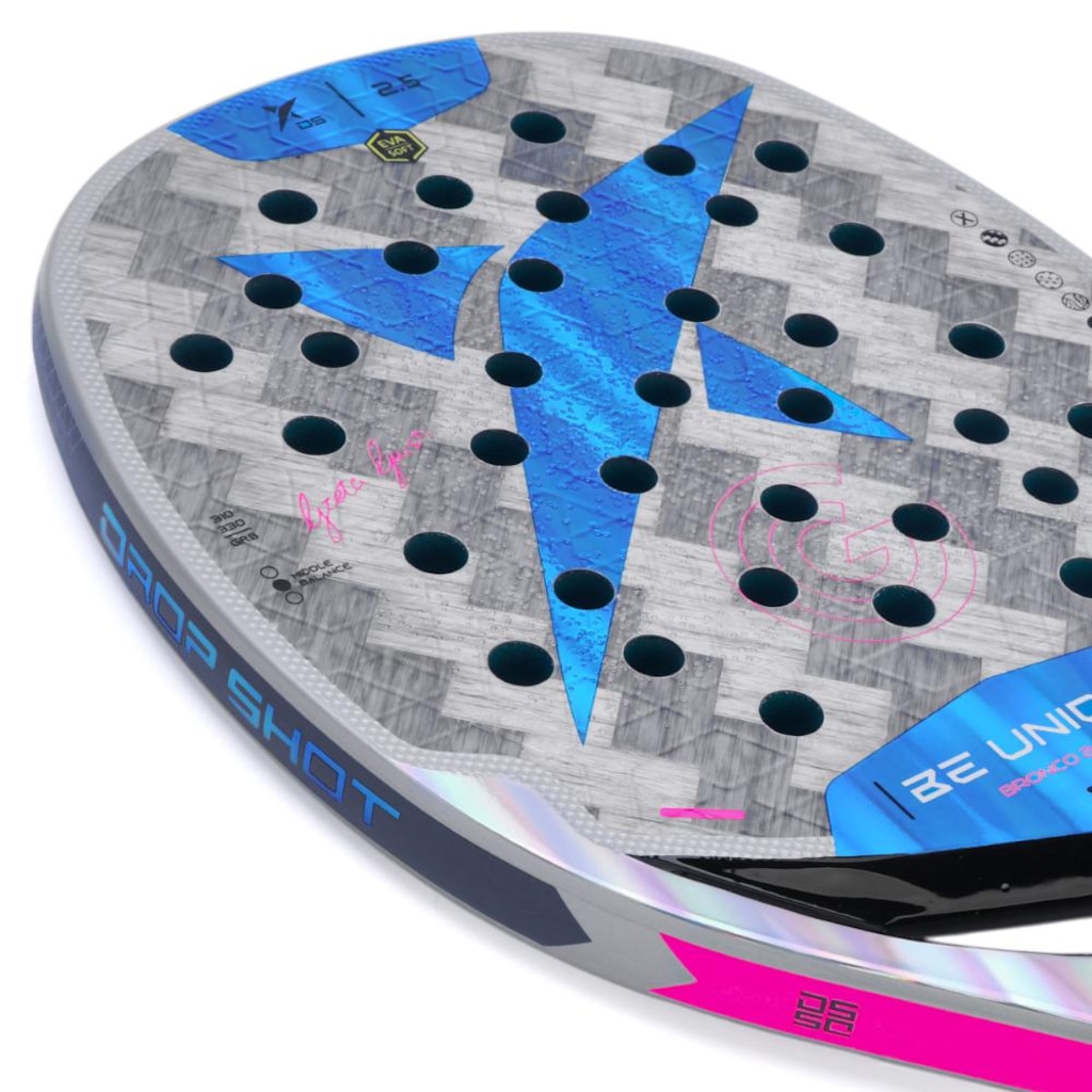 Imagem 2 do produto Raquete de Beach Tennis Drop Shot Bronco 2.5 Greta Giusti 2025