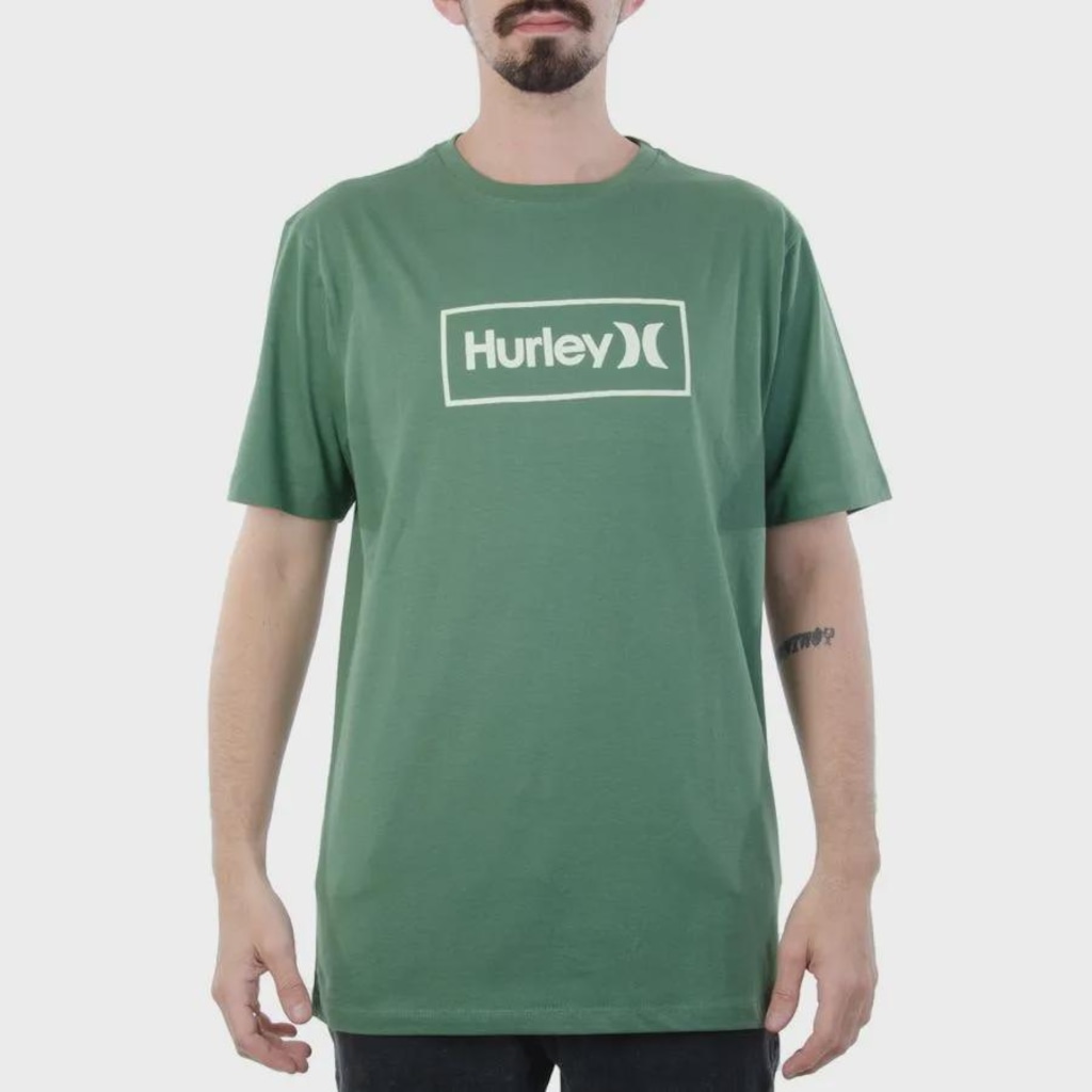 Camiseta Masculina Hurley Box Relevo - Masculino