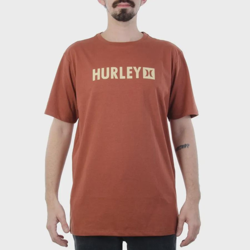 Camiseta Hurley Silk Square - Masculino