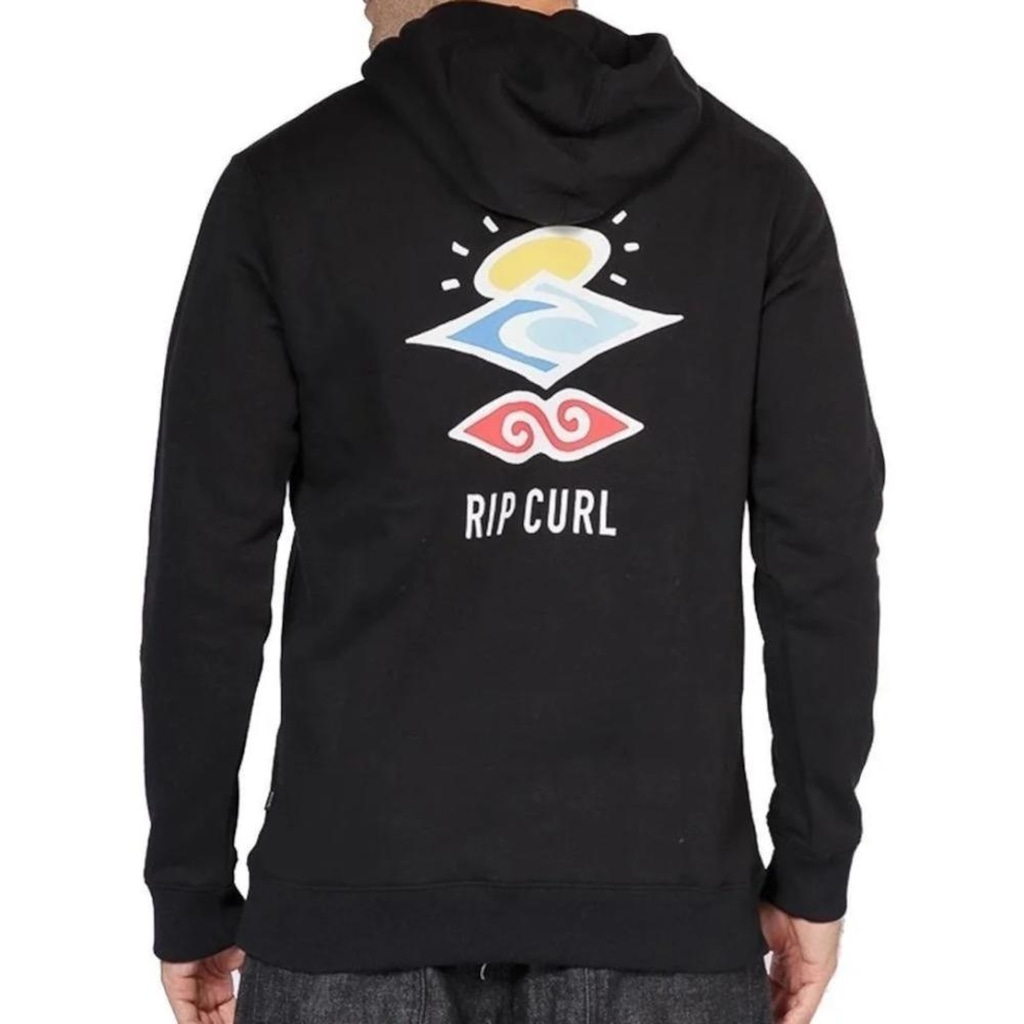 Imagem 2 do produto Blusão de Moletom Masculino Rip Curl Brazil Sarch Icon WT25