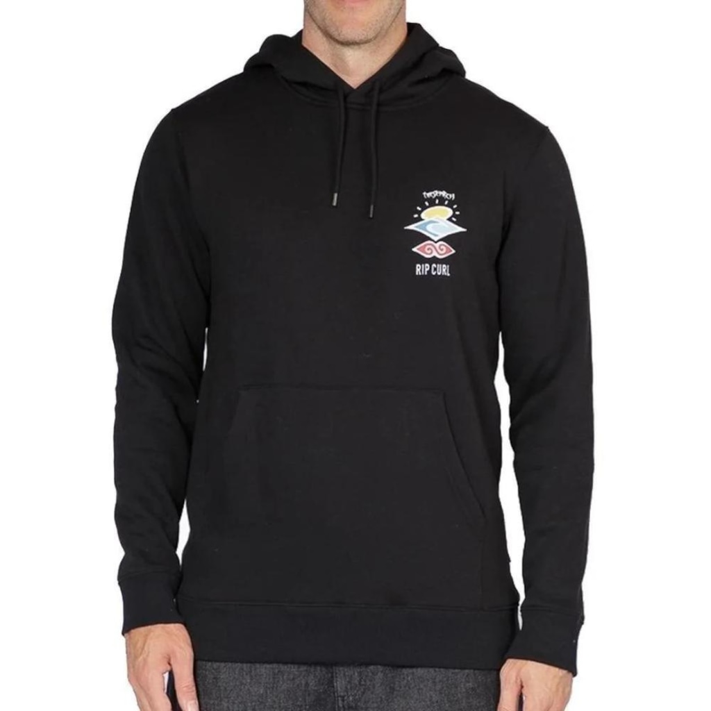 Imagem 4 do produto Blusão de Moletom Masculino Rip Curl Brazil Sarch Icon WT25