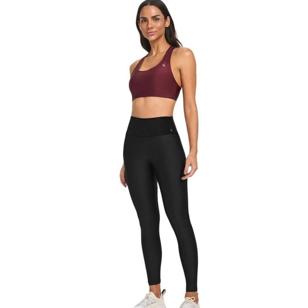 Calça Legging Feminina Alto Giro Eterna Shine