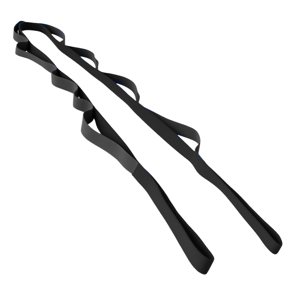 Imagem 2 do produto Fita Gold Sports De Alongamento Funcional Com  Elos - Yoga e Pilates