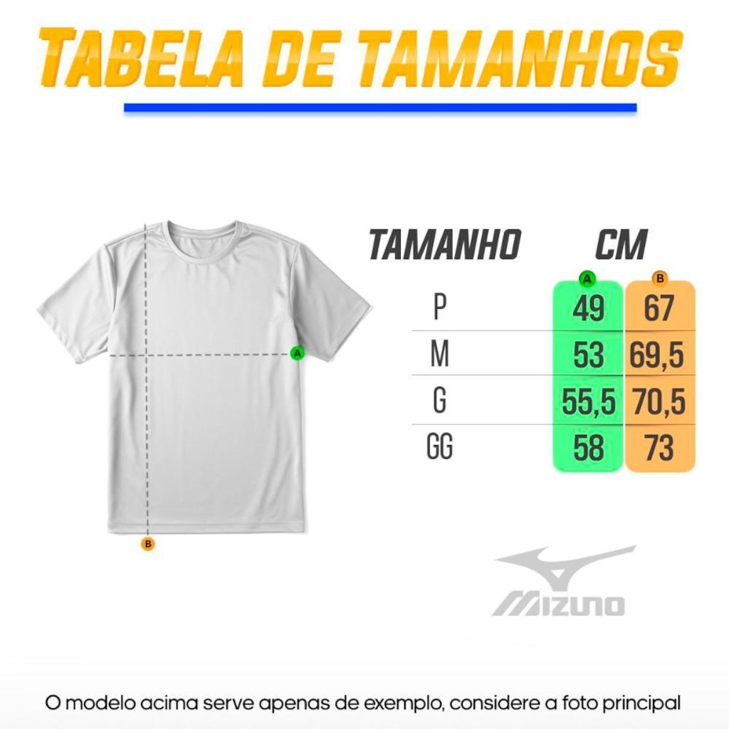 Imagem 3 do produto Camiseta Mizuno Run Spark Masculina Treino