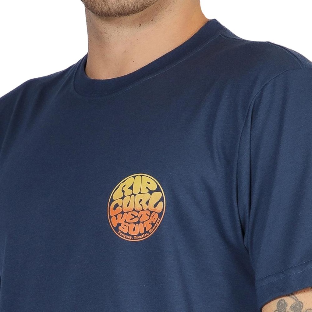 Imagem 3 do produto Camiseta Rip Curl Wettie Passage Icon SM26 Masculina