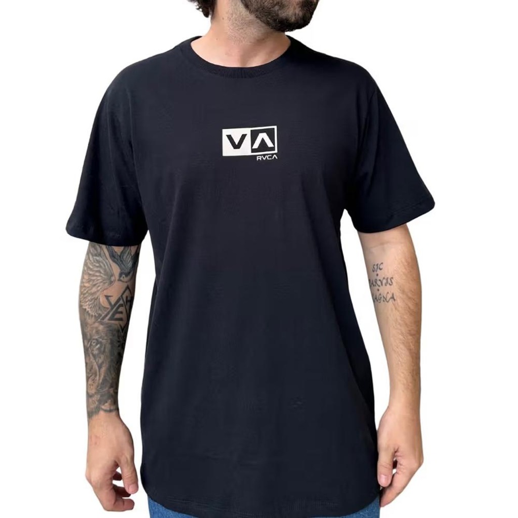 Camiseta Masculina RVCA Mini Balance Box PS WT25