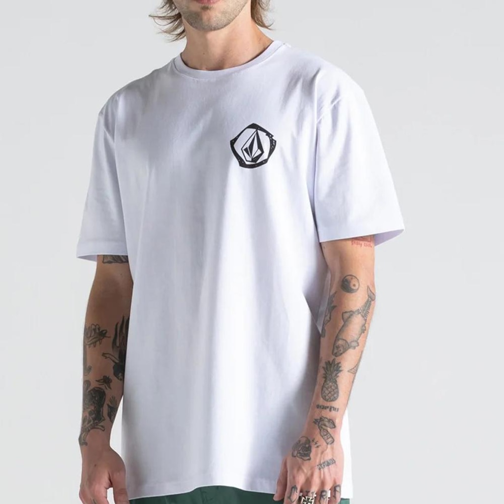 Camiseta Masculina Volcom Wavvyy SM26