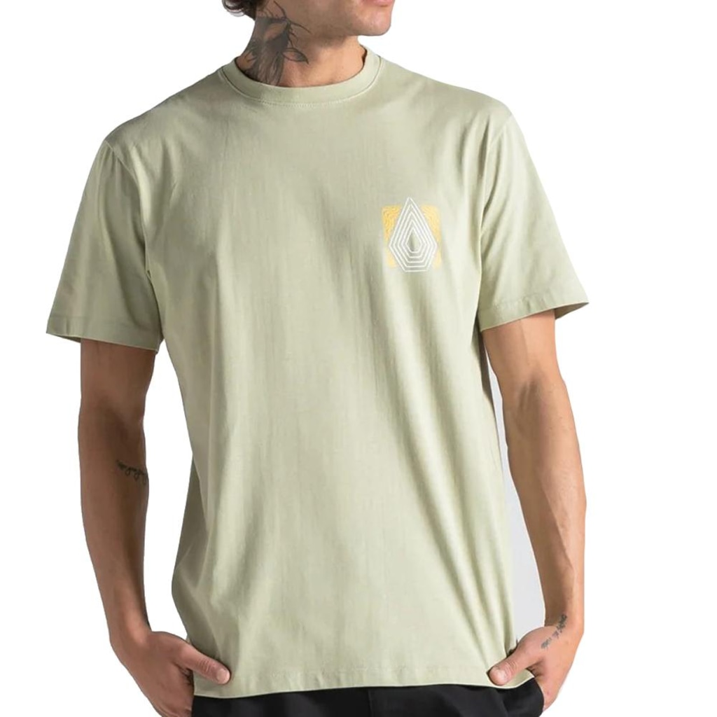 Camiseta Masculina Volcom Plated SM26