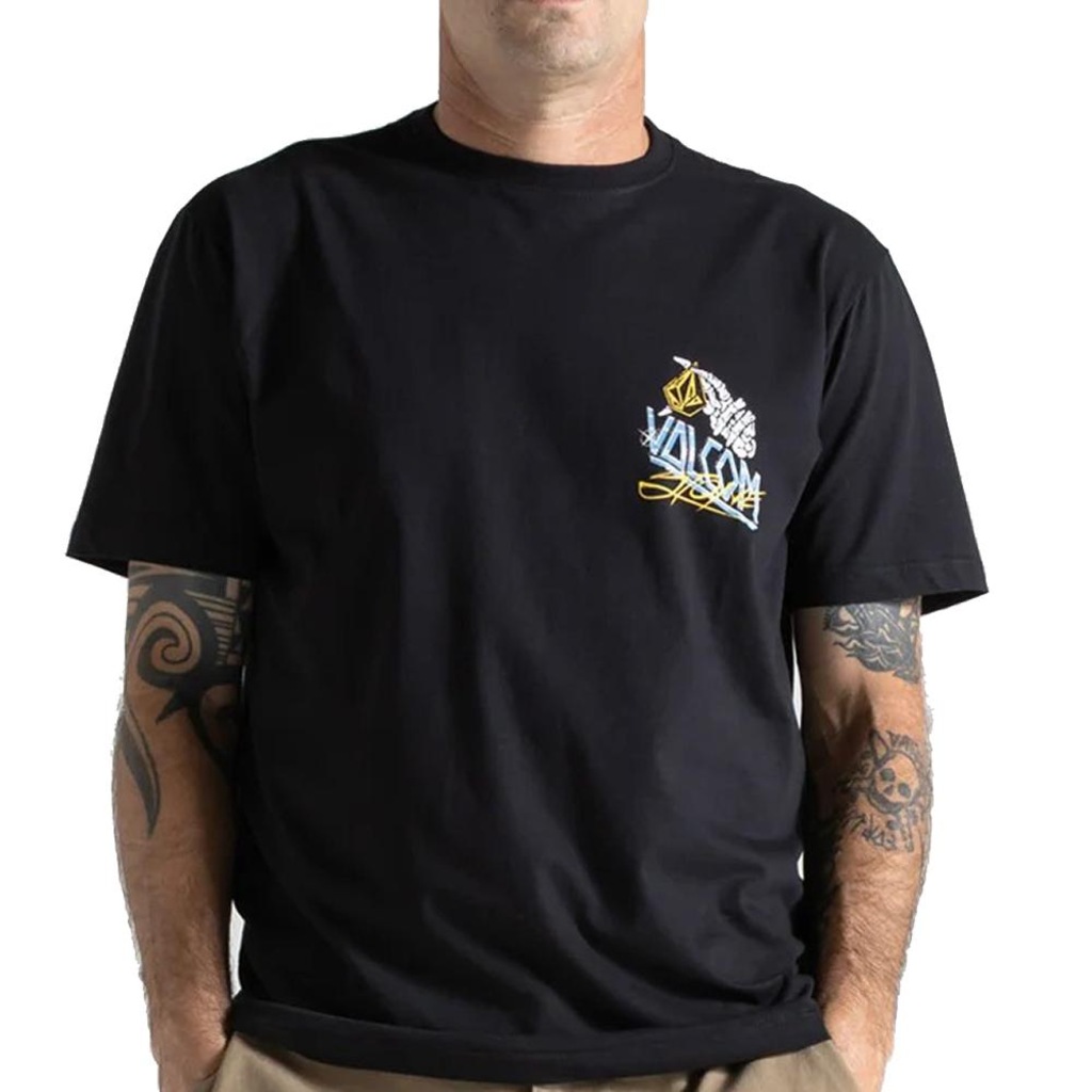 Camiseta Masculina Volcom Dropped SM26
