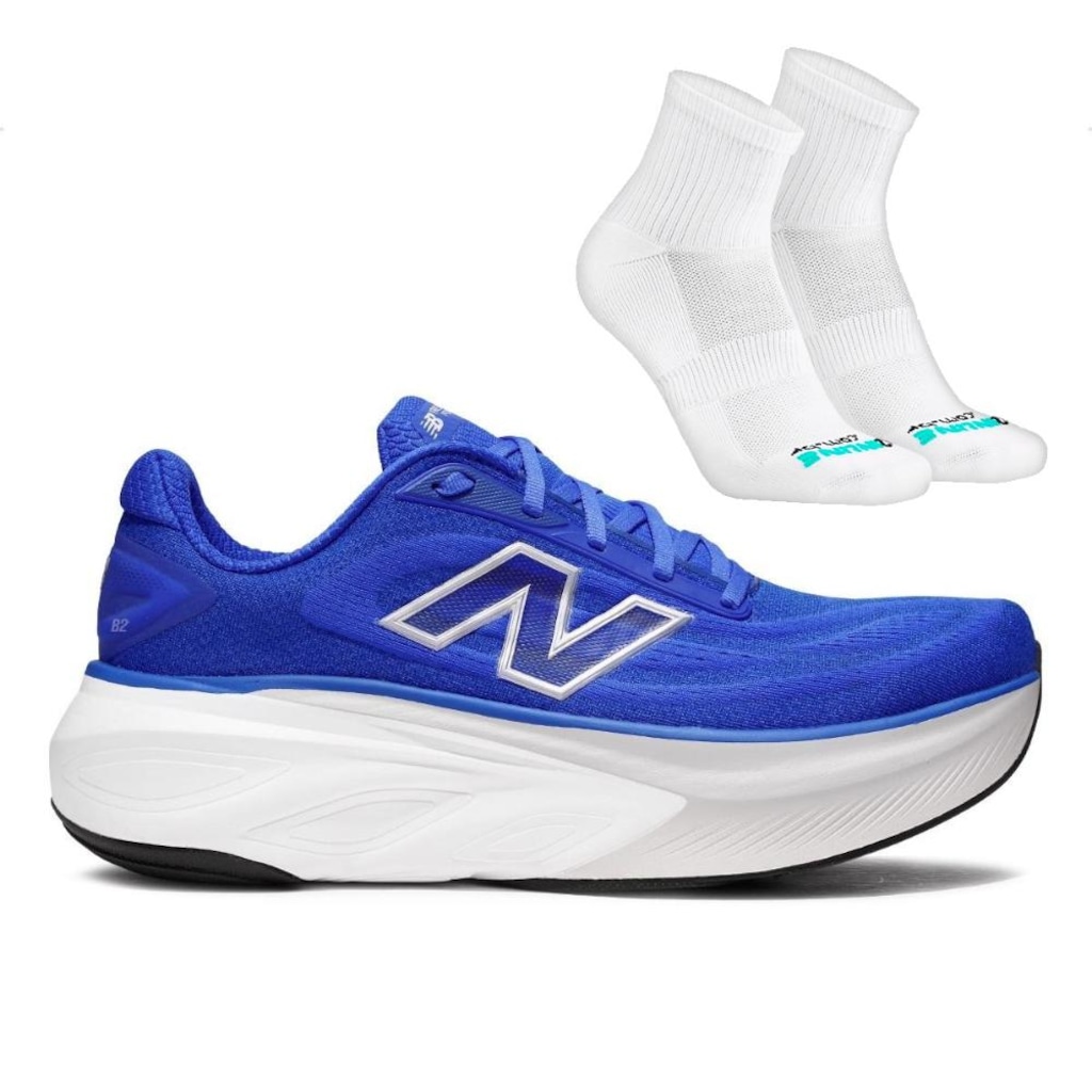 Tênis New Balance More V6 Masculino + Par de Meias Performance