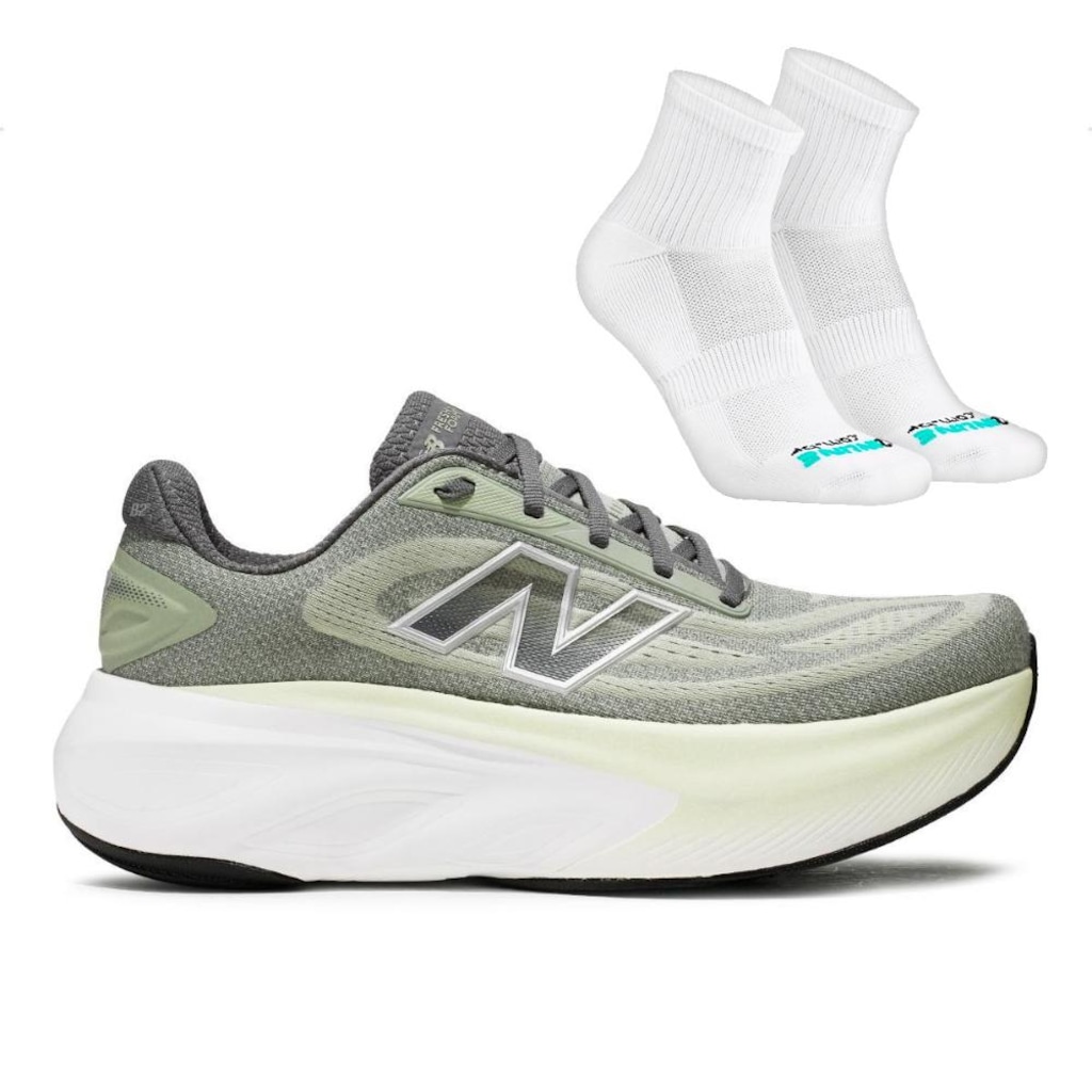Tênis New Balance More V6 Masculino + Par de Meias Performance