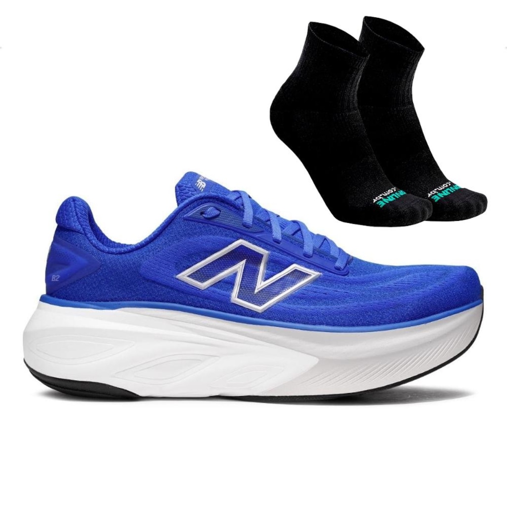 Tênis New Balance More V6 Masculino + Par de Meias Performance