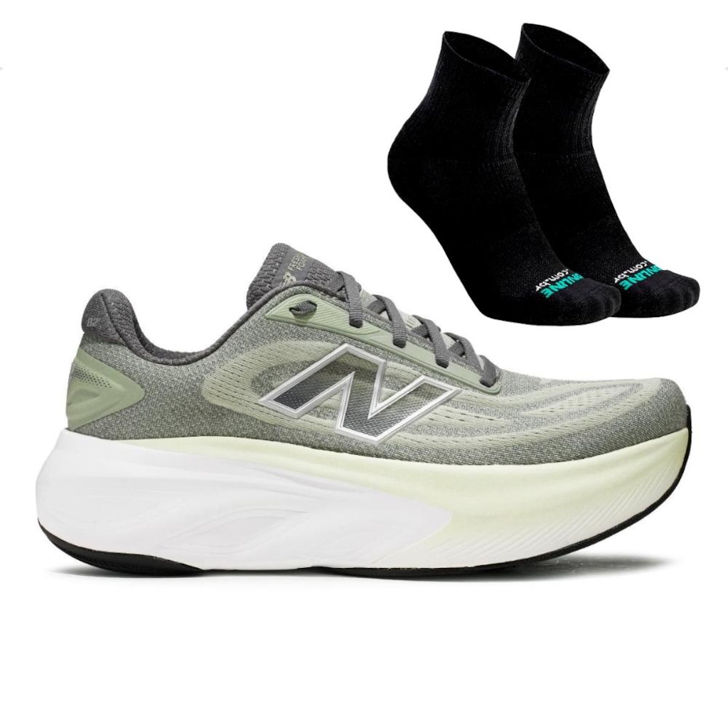 Tênis New Balance More V6 Masculino + Par de Meias Performance