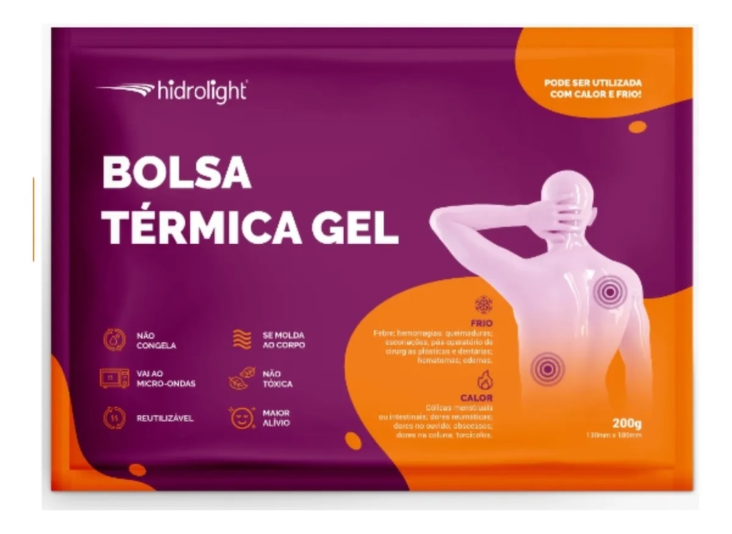 Imagem 1 do produto Bolsa Térmica Gel Hidrolight 200g